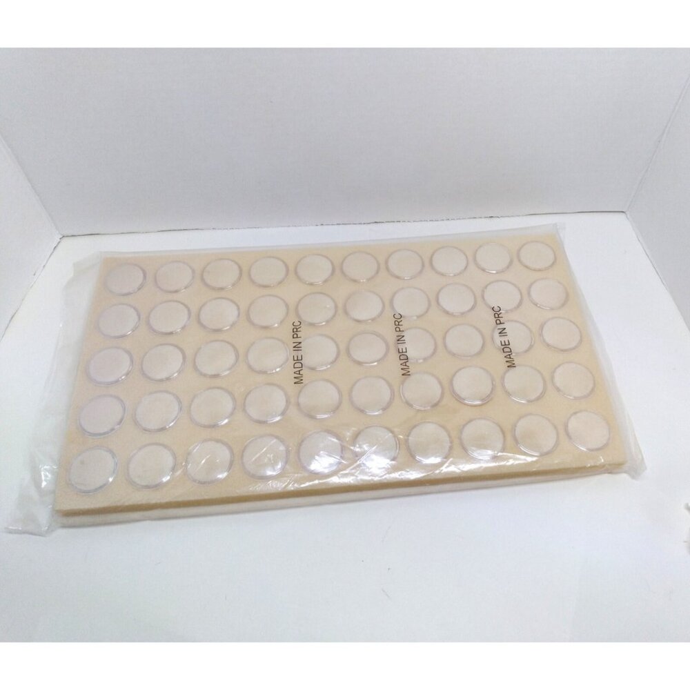 50 Foam Gem 1 inch Jars Gemstone Storage Jewelry Display Tray Insert